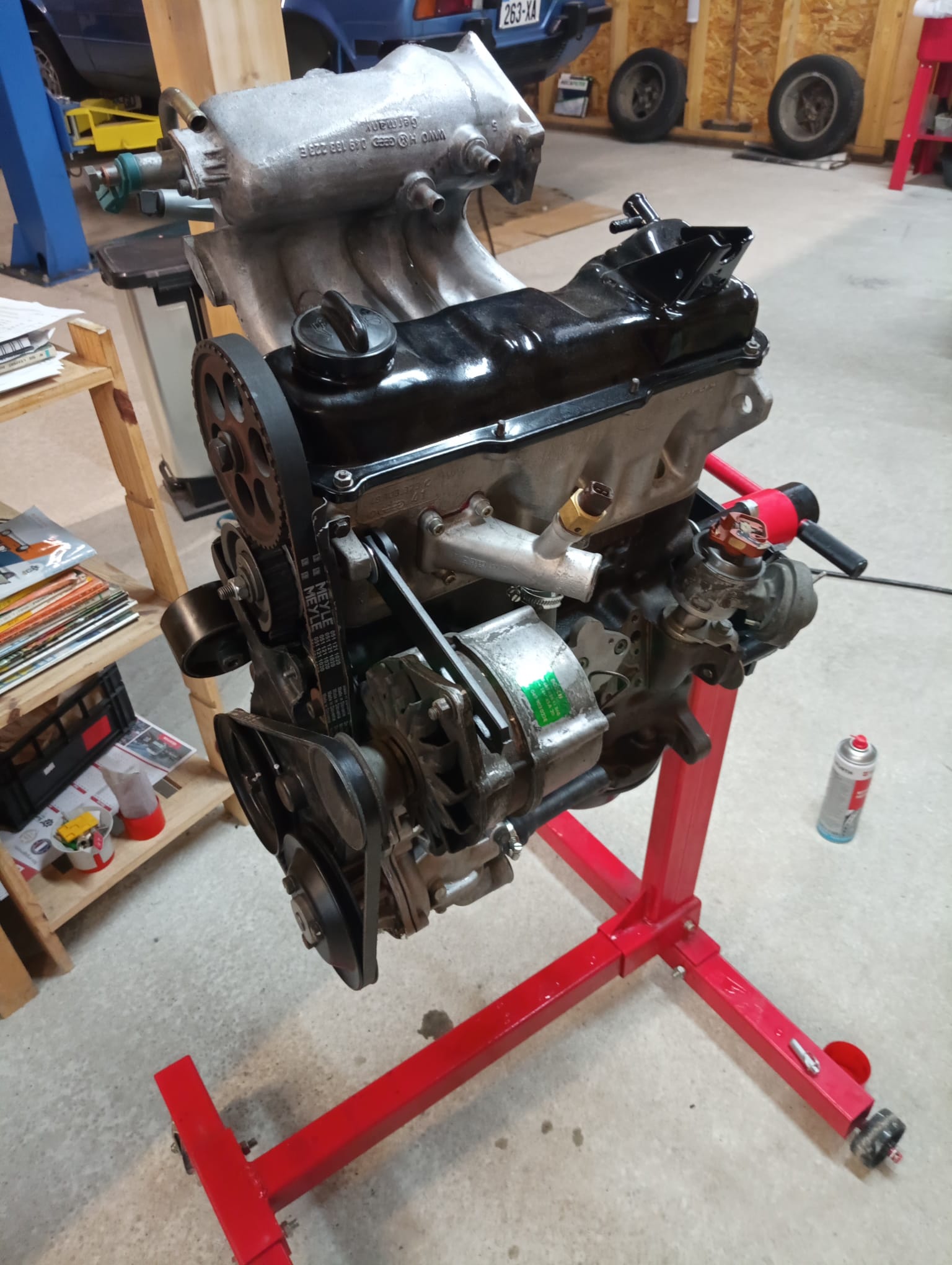 Rénovation moteur voiture ancienne